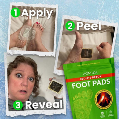 Zeolite Detox Foot Patches